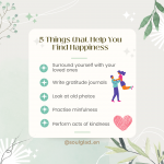 5 Things that Help You Find Happiness